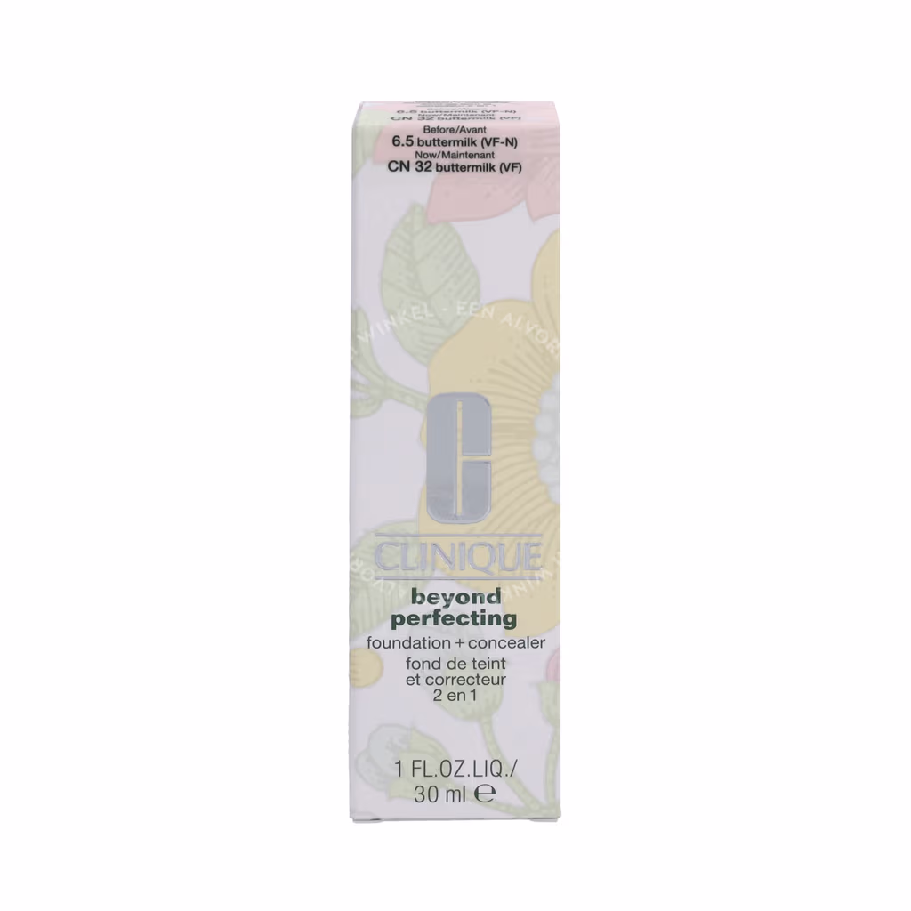 Clinique Beyond Perfecting Foundation + Concealer 30ml CN32 Buttermilk - Afbeelding 2