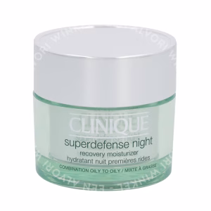 Clinique Superdefense Night Recovery Moisturizer 50ml Combination Oily To Oily 3,4
