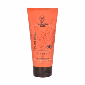 Australian Gold Plant Based Sunscreen Lotion SPF50 177ml Aloe & Coconut
