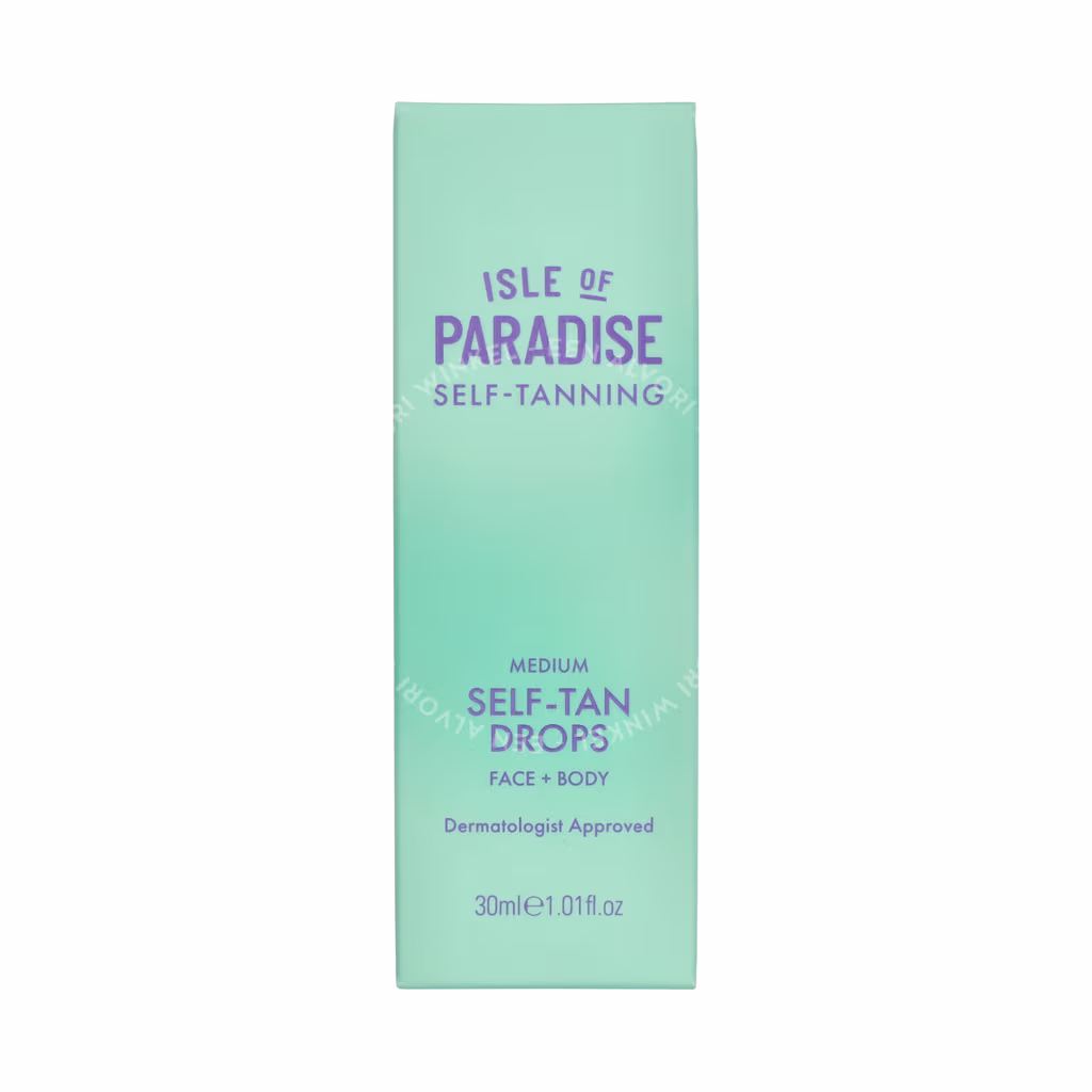 Isle of Paradise Self-Tan Drops Face + Body 30ml Medium - Afbeelding 2