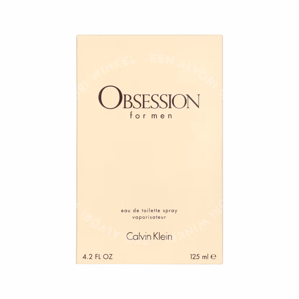 Calvin Klein Obsession For Men Edt Spray 125ml - Afbeelding 2
