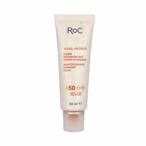 RoC Soleil-Protect High Tolerance Fluid SPF50+ 50ml Comforts Sensitive Skin