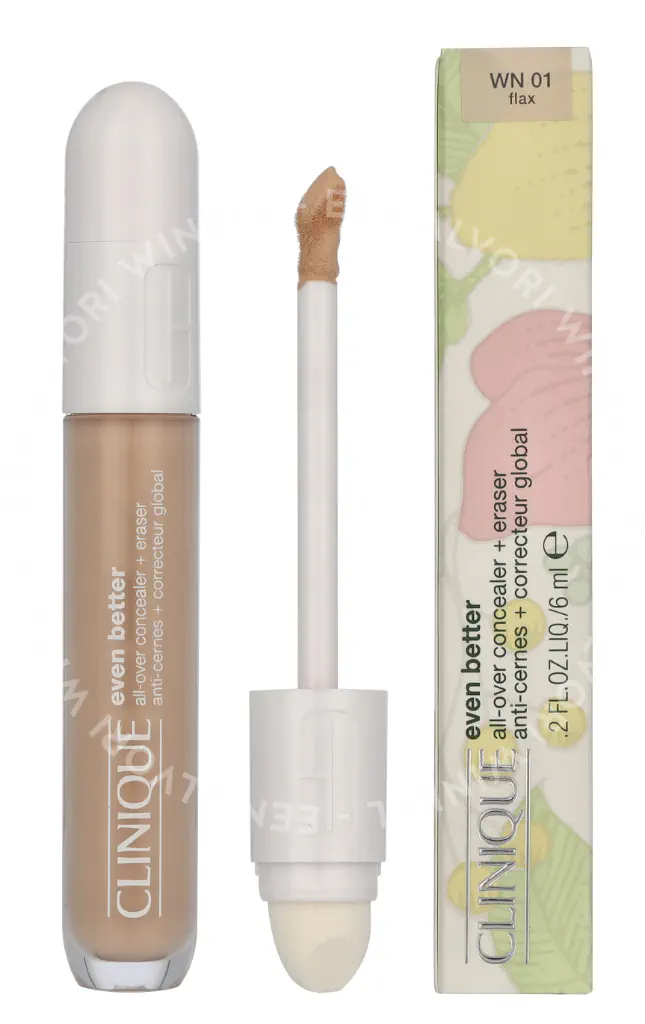 Clinique Even Better All Over Concealer + Eraser 6ml WN 01 Flax - Afbeelding 4