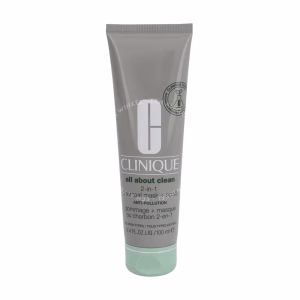 Clinique All About Clean 2-In-1 Charcoal Mask + Scrub 100ml