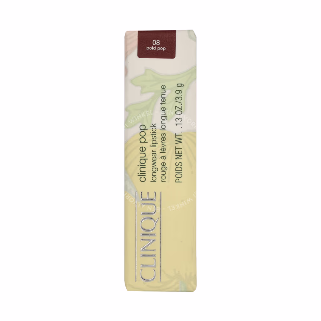 Clinique Pop Longwear Matte Lipstick 3.9g #08 Bold Pop - Afbeelding 2