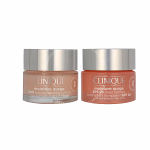 Clinique Moisture Surge Facial Care Set 100ml Moisture Surge SPF25 Sheer Hydrator 50ml/Moisture Surge 100H Auto-replenishing Hydrator 50ml