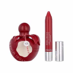 Nina Ricci Nina Rouge Giftset 52.5ml Edt Spray 50ml/Lipstick 2,5gr
