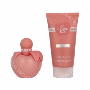 Nina Ricci Nina Rose Les Belles De Nina Giftset 125ml Edt Spray 50ml/Body Lotion 75ml
