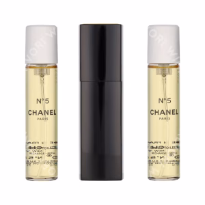 Chanel No 5 Giftset 60ml 2x Edt Spray Refill 20Ml/1x Edt Spray 20Ml- Twist and Spray - Purse Spray