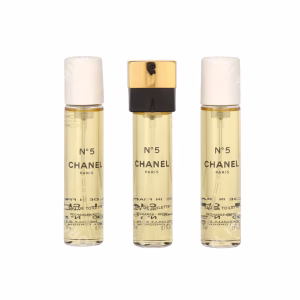 Chanel No 5 Giftset 60ml 3x Edt Spray Refill 20Ml - Twist and Spray - Purse Spray