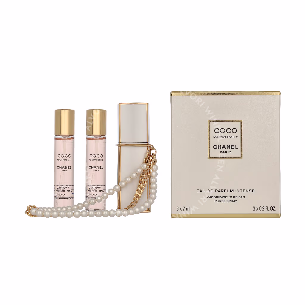 Chanel Coco Mademoiselle Edp Intense Refillable Purse Spray 21ml 3x7ml + 2 Refills - Afbeelding 3