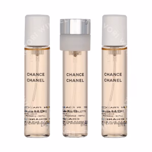 Chanel Chance Twist And Spray 60ml 3x Edt Spray Refill 20Ml - Twist and Spray