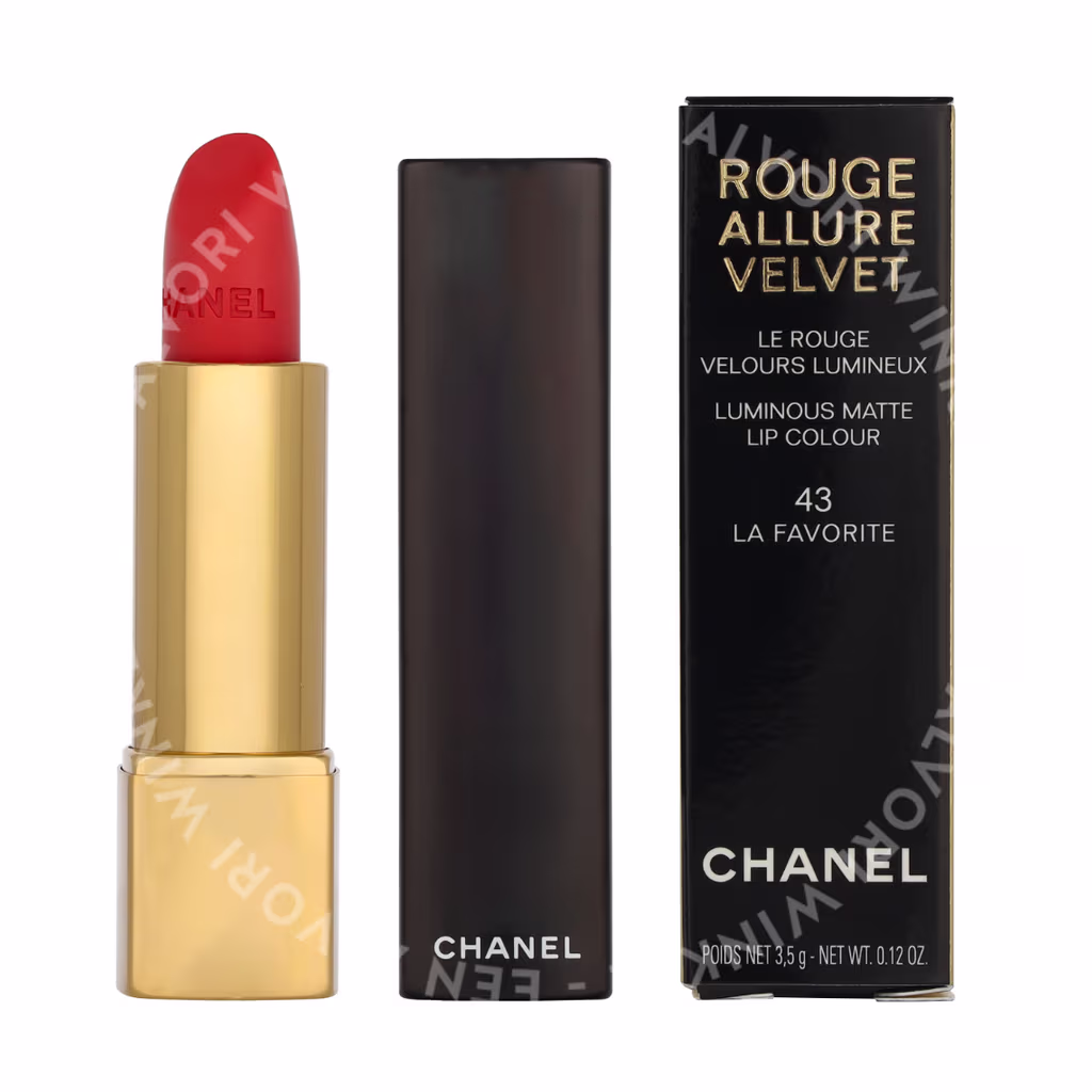 Chanel Rouge Allure Velvet Luminous Matte Lip Colour 3.5g #43 La Favorite - Afbeelding 3