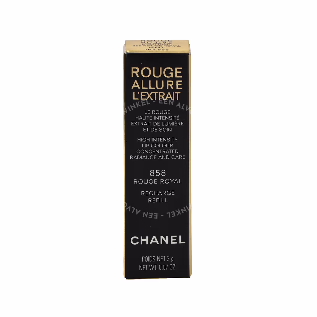 Chanel Rouge Allure L'Extrait High In. Lip Colour - Recharge 2g #858 Rouge Royal - Afbeelding 2