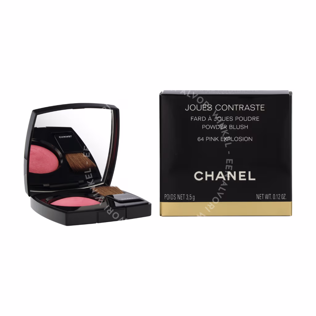 Chanel Joues Contraste Powder Blush 3.5g #64 Pink Explosion - Afbeelding 3