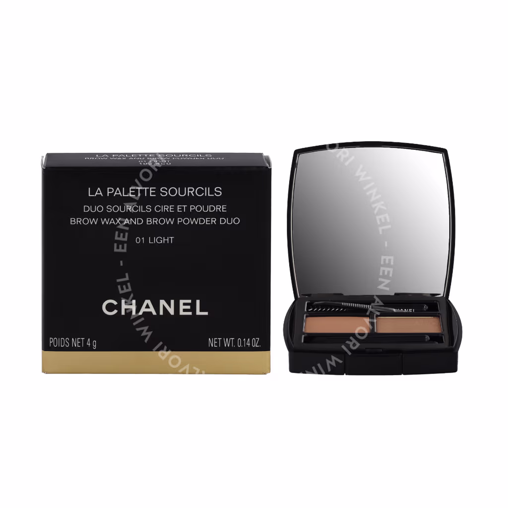 Chanel La Palette Sourcils Brow Powder Duo 4g #01 Light - Afbeelding 3
