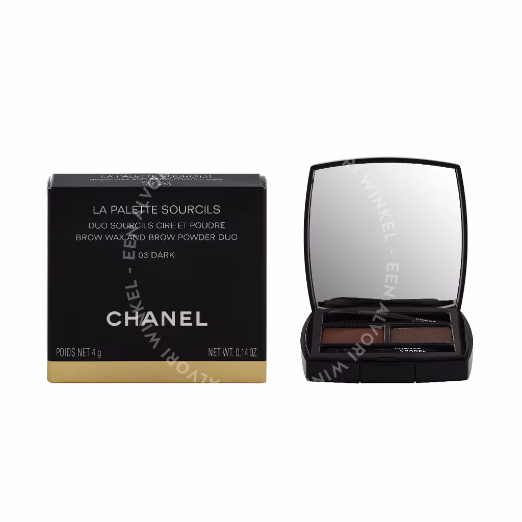 Chanel La Palette Sourcils Brow Powder Duo 4g #03 Dark - Afbeelding 3