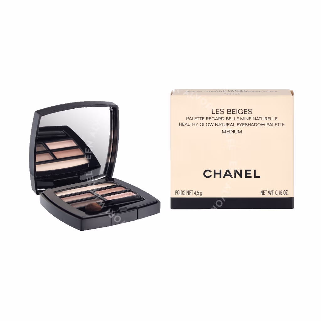 Chanel Les Beiges Healthy Glow Natural Eyeshadow Palette 4.5g Medium - Afbeelding 3