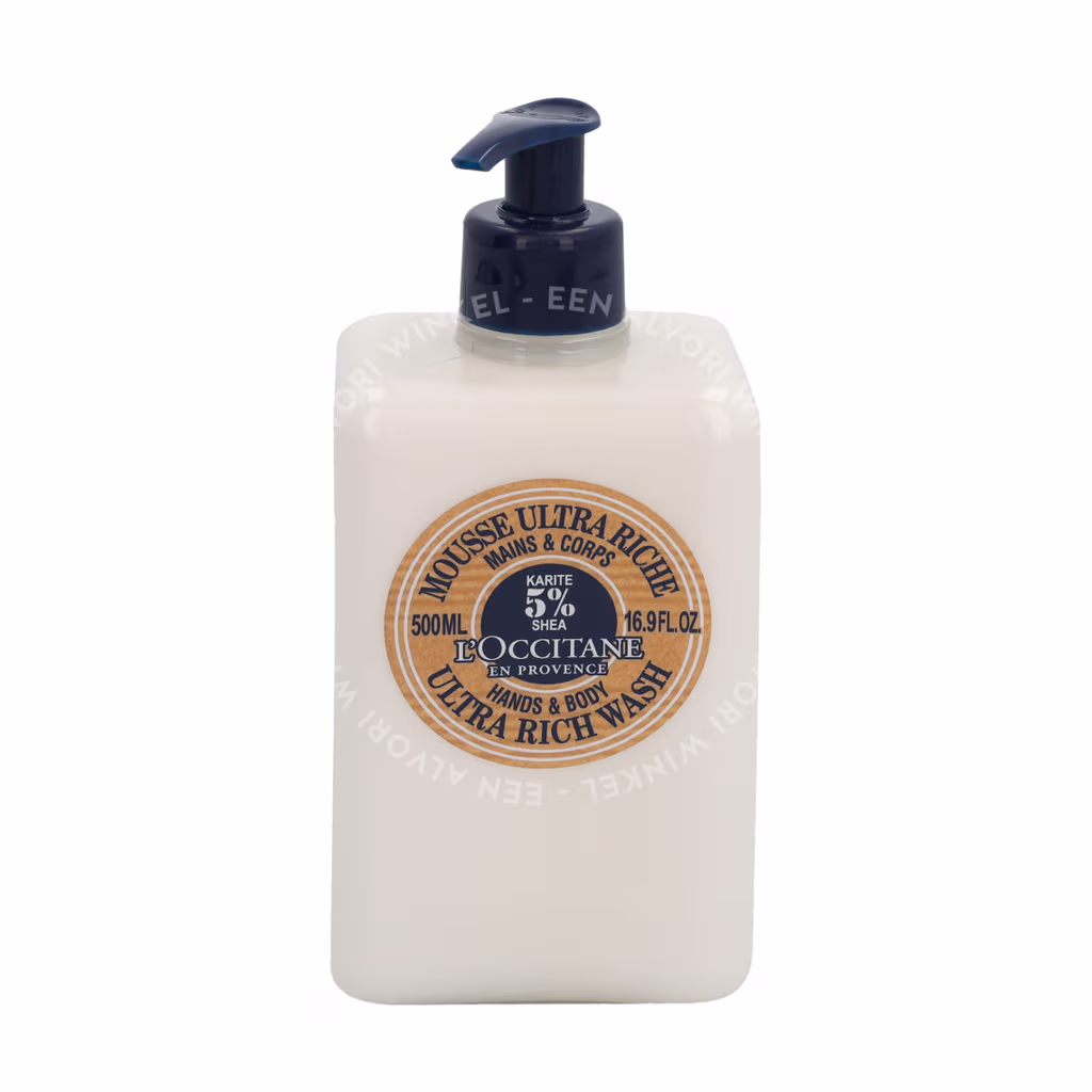 L'Occitane Shea Butter Shower Gel 500ml Ultra Rich Wash/Hands & Body - Afbeelding 2