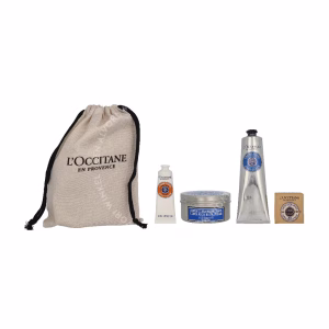 L'Occitane Shea Butter Body Xmas Giftset 430ml Hand Cream 150ml/Body Cream 200ml/Hand Cream 30ml/Shea Soap 50g