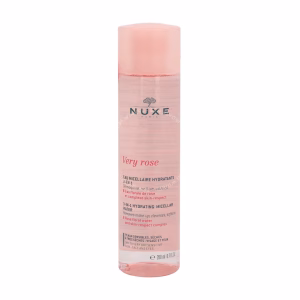 Nuxe Very Rose 3-In-1 Hydrating Micellar Water 200ml Dry To Very Dry Sensitive Skin - Face And Eyes
