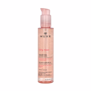 Nuxe Very Rose Delicate Cleansing Oil 150ml All Skin types, Including Sensitive Skin, Face And Eyes