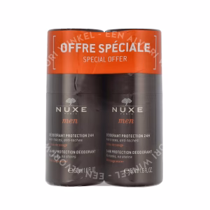 Nuxe Men 24HR Protection Deo Roll-On Duo Set 100ml 2x50ml