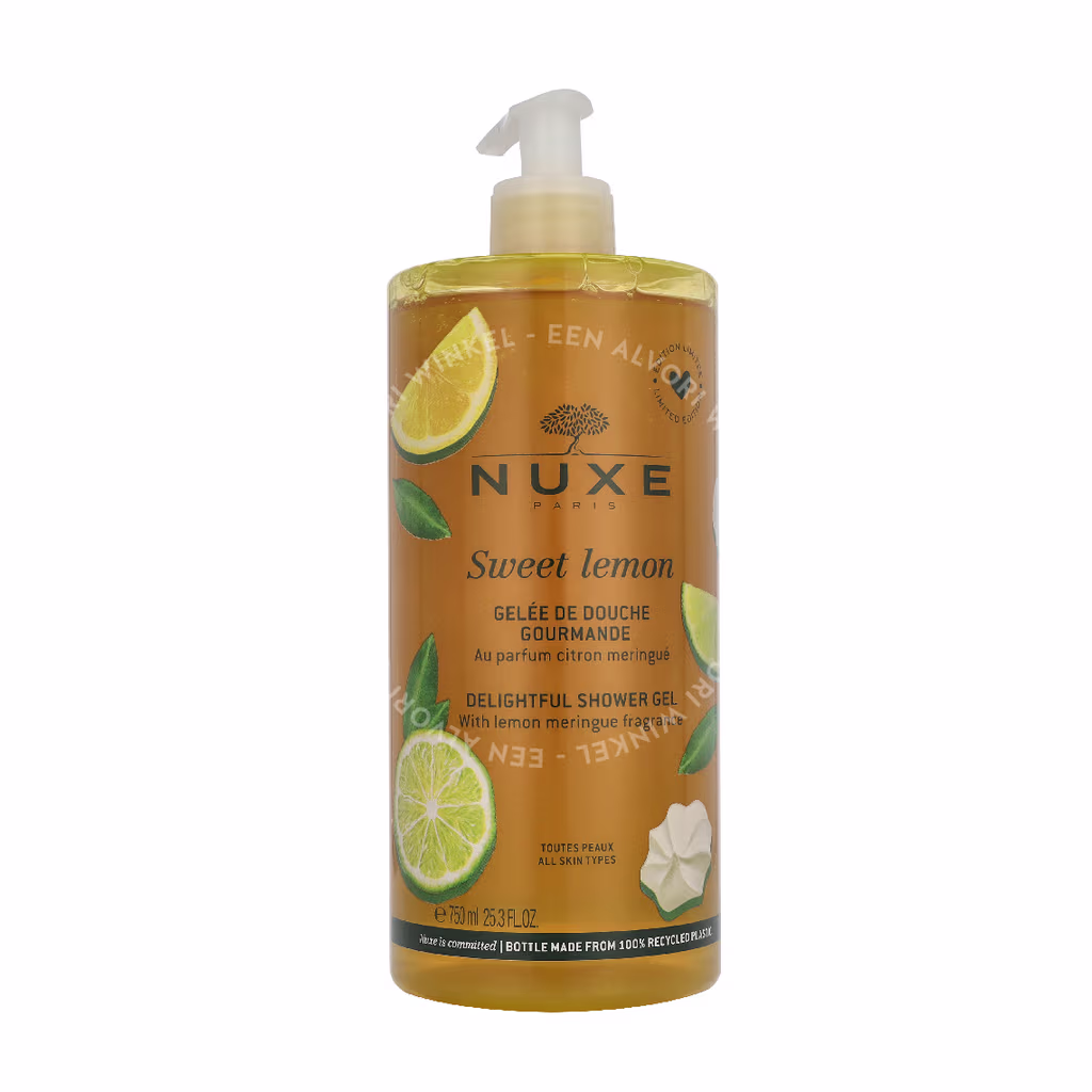 Nuxe Sweet Lemon Delightful Shower Gel For All Skin Types 750ml - Afbeelding 2