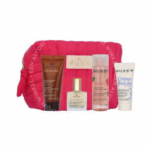 Nuxe My Travel Essentials Kit Very Rose 105ml Micellar Water 50ml/Cream 15ml/Oil 10ml/Cleansing Gel 30ml