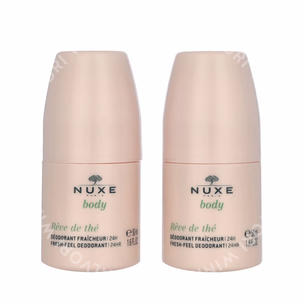 Nuxe Reve De The Duo Set 100ml Fresh Feel Deodorant 24H Roll-On 2 x 50 ml
