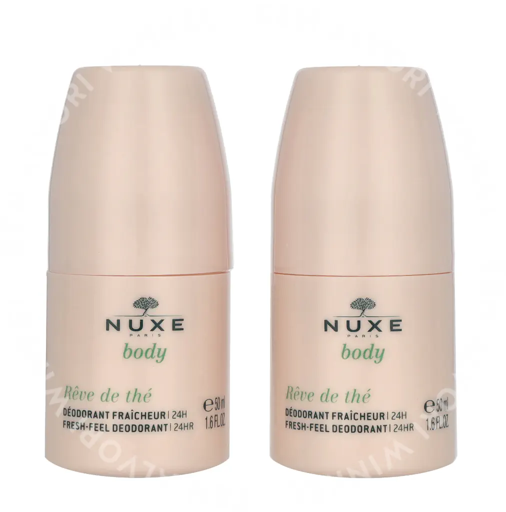Nuxe Reve De The Duo Set 100ml Fresh Feel Deodorant 24H Roll-On 2 x 50 ml - Afbeelding 4