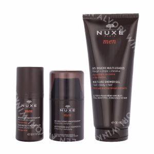 Nuxe Men Set 300ml Deo Spray 50ml/ Cream 50ml/ Shower Gel 200ml