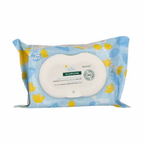 Klorane Bebe Gentle Cleansing Wipes 1stuk 25x