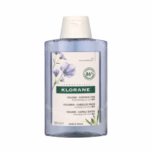 Klorane Volume Shampoo With Organic Flax 200ml Fine Hair