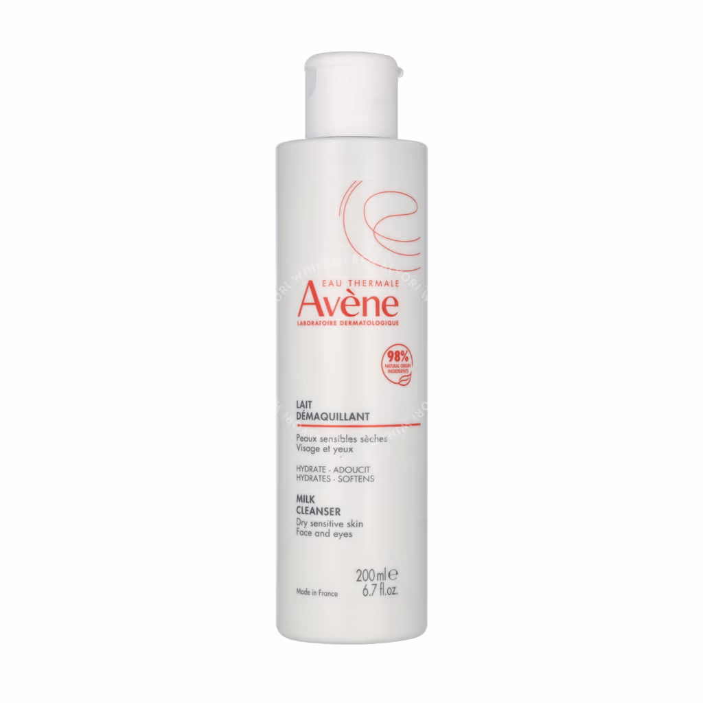 Avene Gentle Milk Cleanser 200ml Dry Sensistive Skin - Afbeelding 2