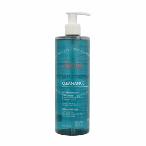 Avene Cleanance Cleansing Gel 400ml For Oily, Blemish-Prone Skin