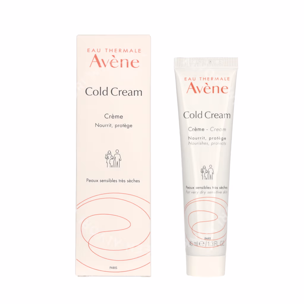 Avene Cold Cream 40ml For Ver Dry Sensitive Skin - Afbeelding 3