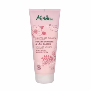Melvita Shower Cream - Rose Petals & Acacia Honey 200ml