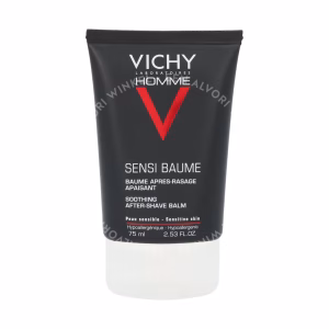 Vichy Homme Sensi Baume Soothing After Shave Balm 75ml Sensitive Skin /  Alcohol Free