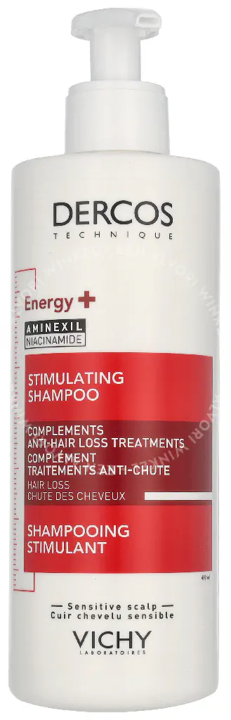 Vichy Dercos Energising Shampoo With Aminexil 400ml - Afbeelding 3