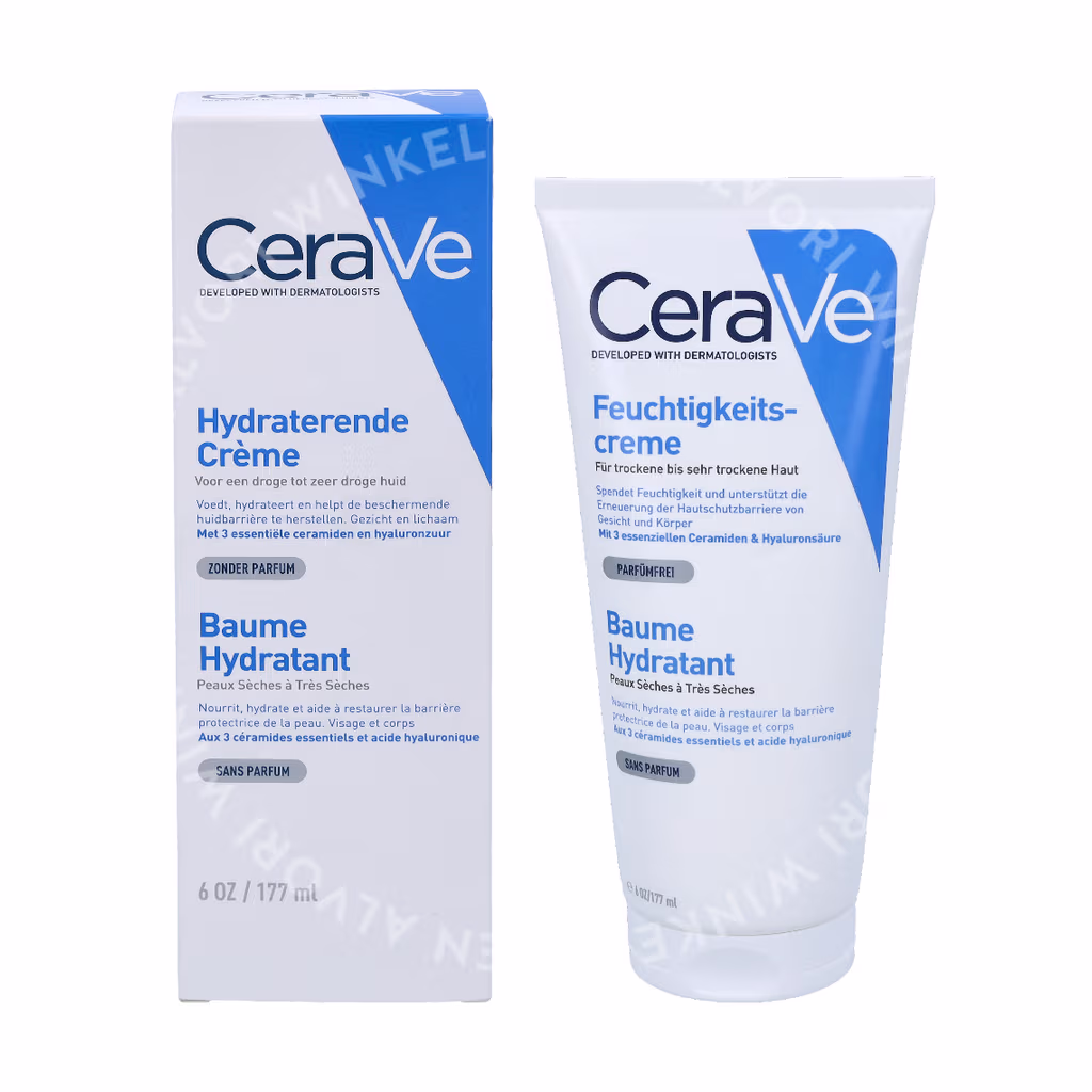 CeraVe Moisturising Cream 177ml For Dry To Very Dry Skin - Afbeelding 3