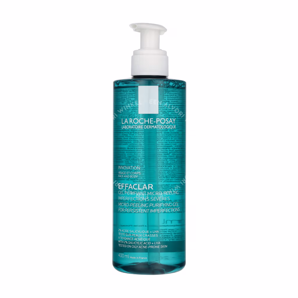 LRP Effaclar Micro-Peeling Purifying Gel 400ml Face And Body - Afbeelding 2