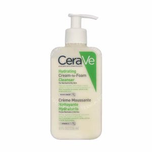 CeraVe Hydrating Cream-To-Foam Cleanser 236ml For Normal To Dry Skin