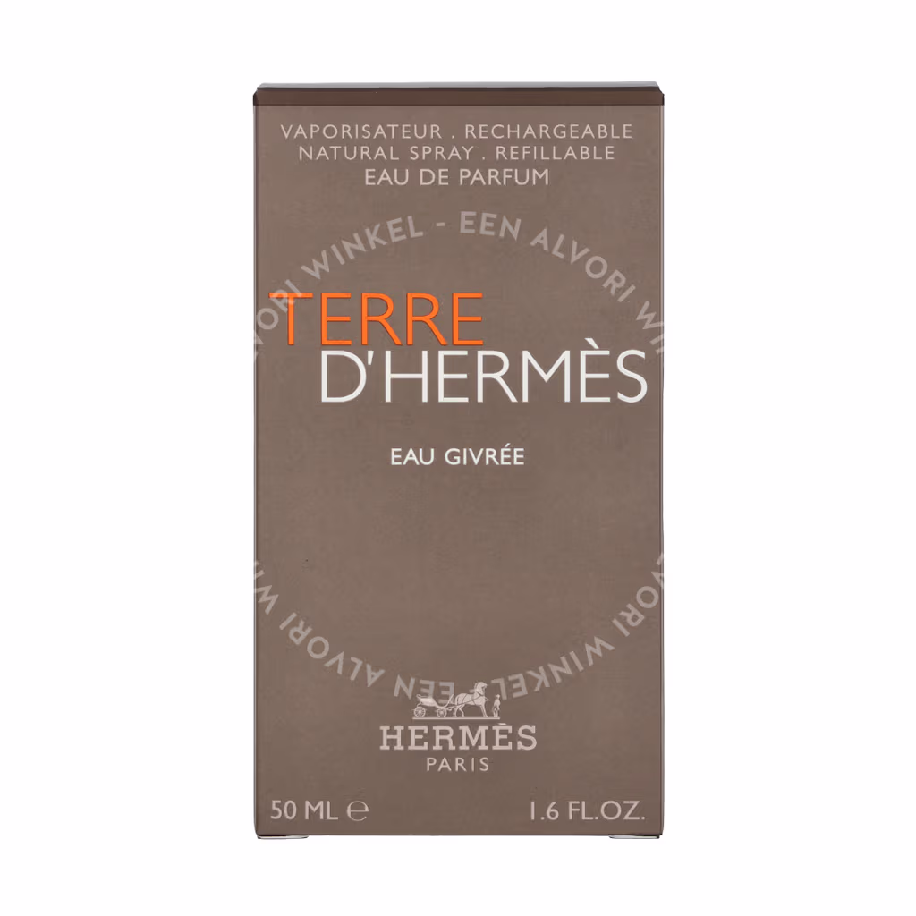 Hermes Terre D'Hermes Eau Givree Edp Spray 50ml Refillable - Afbeelding 2