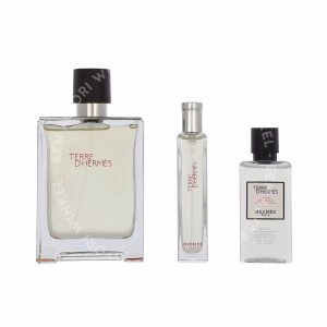 Hermes Terre D'Hermes Giftset 155ml Edt Spray 100 ml/After Shave Lotion 40 ml/Edt Spray 15 ml