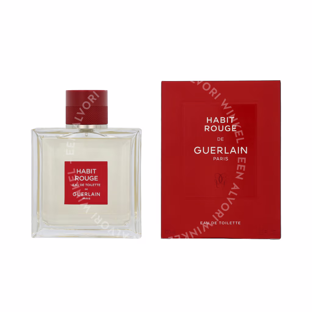 Guerlain Habit Rouge Edt Spray 100ml - Afbeelding 3