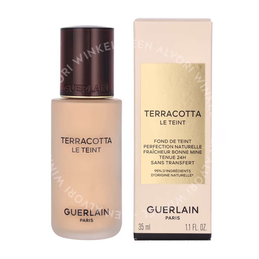 Guerlain Terracotta Le Teint Foundation 35ml #1W Warm Dore - Afbeelding 3