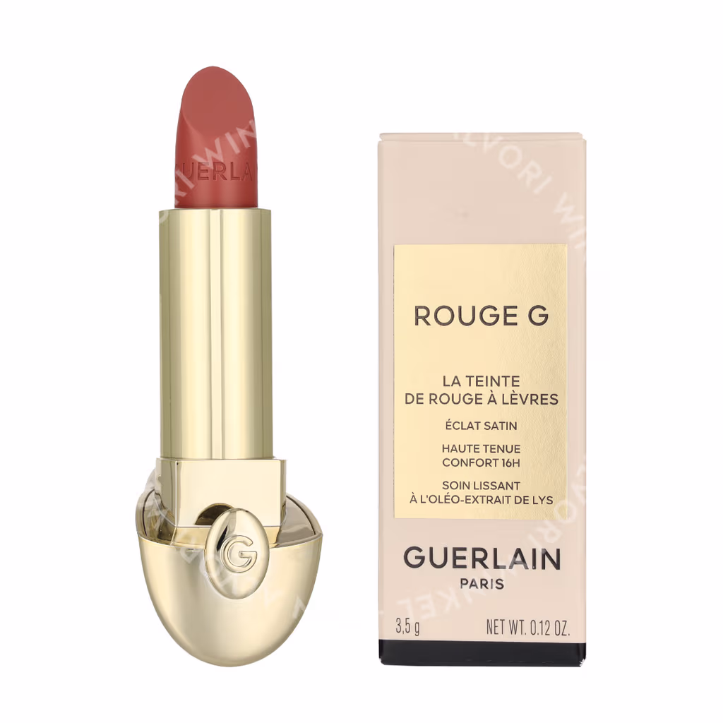 Guerlain Rouge G Satin Lipstick Refill 3.5g #131 Le Beige Praline - Afbeelding 3
