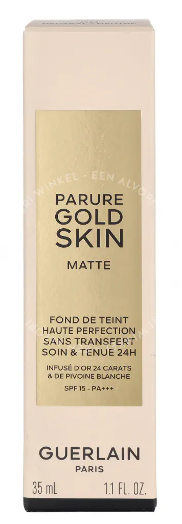 Guerlain Parure Gold Skin Matte Foundation 35ml #0N - Afbeelding 5