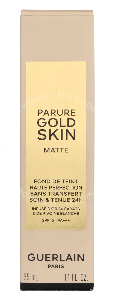 Guerlain Parure Gold Skin Matte Foundation 35ml #2N Nuetral - Afbeelding 5